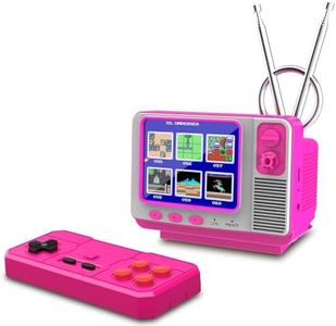E-MODS GAMING Handheld Gaming Console Built in168 Video Game Mini TV Game Console for Kids Party Favors 3.0 Inch Screen Retro Game Console Support Two-Player Gamepad Birthday Gift for Children/Adult