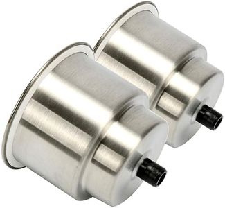 Boat Cup Drink Holder Stainless Steel with Drain for Marine Boat Rv Camper