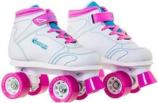 Chicago Girls Sidewalk Skate, White, (Size 3)