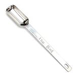 Single 1 TSP Narrow Stainless Steel Measuring Spoon for Thin, Narrow Mouth Spice Jars - Commercial Chef's Quality for Baking and Cooking, by 2LB Depot by 2 Lb. Depot