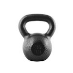 CAP Barbell 30 lb Cast Iron Kettlebell | Black