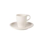 Villeroy & Boch 1041999120 Coffee Passion Cup & Saucer Set, White