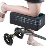 Gsonia Knee Scooter Cushion, Comfortable Knee Scooter Pad Provides Firm and Soft Support Knee Pain Relief, Knee Scooter Accessories Come With Removable Cover 2" Thick Memory Foam Fits Most Knee Walker