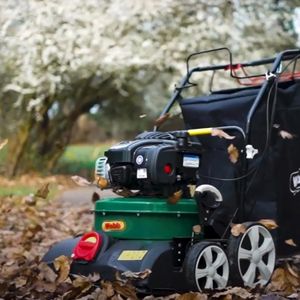 Webb Walk Behind Petrol Garden Vacuum – Powerful Outdoor Leaf Collector