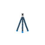 JOBY GorillaPod GO, Flexible Tripod With Ball Head And GripTight 360 Mount for Smartphone, Compact Mirrorless Camera, Or Devices up to 0.5 Kg, JB01864-0WW Blue