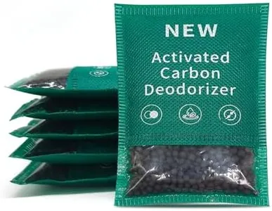 YouniDint 6 Pack New Type Activated Charcoal Odor Absorber,Refrigerator Deodorizer,Trash Can Deodorizer,Odor Eliminator for Home,Pet,Car,60g/Pack