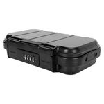 Portable Safe Box, Combination Security Case LockBox with Code, Removable Chain, Waterproof Anti Theft Portable Lock Box for Car, Dorm, Beach, Hotel, Travel