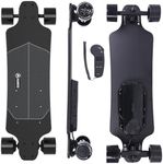 Askate A1 Electric Skateboard with Remote, Rang Up to 17 Miles, 8 Ply Canadian Maple, Smooth Breaking, Suitable for Younger Beginners