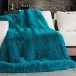 Faux Fur Throw Blanket, Luxury Shag