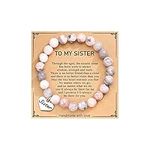 Your Always Charm Sister Bracelet Sister Birthday Gifts from Sister To My Bonus Sister Bracelet for Birthday Party (Sister)