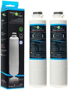 Filterlogic 2X FFL-181S2 Filtro de Agua para frigorífico Compatible Samsung DA29-00020B, HAF-CIN/EXP, HAF-CIN, HAFCIN, DA97-08006A-B, DA97-08006A-E, DA97-08043ABC Cartucho refrigerador Nevera frigo