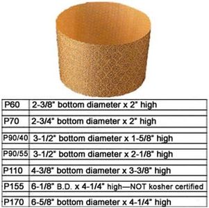 Novacart Panettone Mold - P170, 12 Pieces