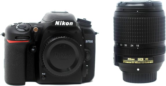 KamKorda D7500 DSLR Camera Kit with 18-140mm Lens