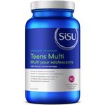 SISU Teens Multi, 90 Chewable Tablets - Multivitamin for Teens - Health & Stress Support - Gluten & Dairy Free - 45-90 Servings (Pack of 1)