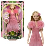 Mattel Wicked, Singing Glinda Fashion Doll & Accessories, Posable with Movie-Inspired Look & Removable Outfit, Sings “Popular”, HYM41