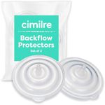 Cimilre Backflow Protectors, Silicone Backflow Protector Membrane Keeps Air, Moisture & Breast Milk from Entering Tubing & Breast Pump Motor (Set of 2)