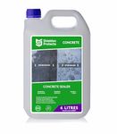 Concrete sealer by Shieldon Protects - invisible waterproof agent for concrete surfaces. Works as garage floor sealer, driveway sealer, block paving sealer, wall sealer (indoor & outdoor) - 6 litres