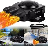 Mupkvy Car Heater, Newest Portable Car Heaters 12V 150W Fast Heating Quickly Defrost Defogger Demister Vehicle Heat Cooling Fan Auto Windshield Ceramic Heater Plug in Cigarette Lighter
