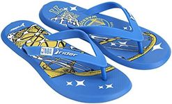 Rider R1 NBA Athletic Flip-Flops for Men, Golden State Warriors, 13