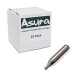 Asura 16 Gram CO2 Threaded Cartridges 10 Count