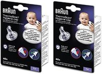 Braun ThermoScan Lens Filters - 40 ct, Pack of 2