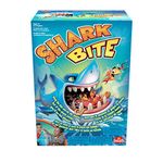 Pressman Shark Bite - Roll The Die and Fish for Colorful Sea Creatures Before The Shark Bites Game! - Trilingual