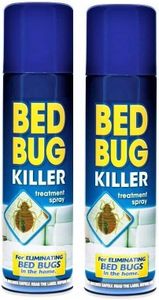 2X Bed Bug Killer Spray Treatment Pest Control Kills Insect, Fleas, Ticks, Bed Bug & Lice