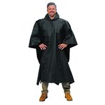 Galeton 12714-BK 12714 Repel Rainwear XL & Tall .22mm EVA Ultra-Lightweight Poncho, Black