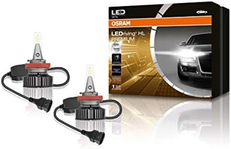 Osram H8/H11/ H16 46211CW Headlamp integrated driver (Set of 2, 25W 12V) | LED | White