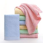 MUKIN Baby Bamboo Washcloths, Baby Face Towels - Extra Soft for Newborn/Infant/Kids/Adults - Ultra Soft for Baby Registry as Shower Set,12x12inch. (12 Pack.)