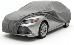 Formosa | Custom Fit Car Cover for Toyota Prius | Lightweight Easy to Install | 3-Layers Breathable Car Dust Cover | All-Weather Prius Accessories for UV, Heat, Rain, and Dust Protection 177" Long