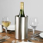Chabrias Ltd Double Wall Stainless Steel Wine Champagne Ice Bucket Cooler (1 Pack)