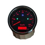 ELING GPS Speedometer Odometer 0-125km/h Mileage Reset for Car Truck Motorcycle ATV UTV 85MM