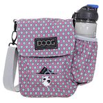 DOOG Shoulder bag pink with water drops