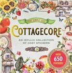 Cottagecore Sticker Book (over 650 stickers!)