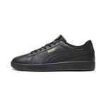 PUMA Unisex Smash 3.0 L Low Trainers Sports Shoes PUMA Black-PUMA Gold-PUMA Black 3