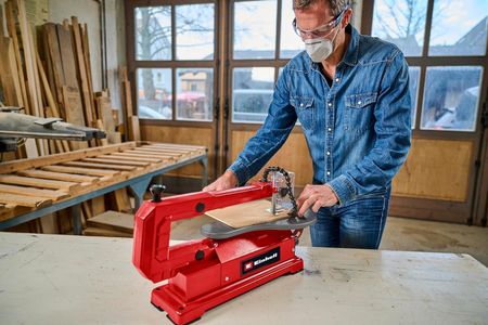 Einhell Scroll Saw TC-SS 406E – Variable Speed Woodworking Tool