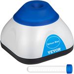 VEVOR Vortex Mixer, 3000RPM Mini Vortex Mixer Shaker, Touch Function Scientific Lab Vortex Shaker, Mix Up to 50ML, 6mm Orbital Diameter for Test Tube, Tattoo Ink, Nail Polish, Eyelash Adhesives, Paint