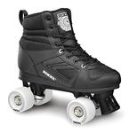 Roces 550041-008 Unisex 4-Wheel Skate - Adult, Black, 40