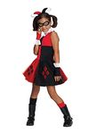 Rubie's Official DC Villain Harley Quinn Child's Costume, Tutu Dress, Child's Size Small Age 3-4 Years