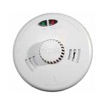 Kidde Fyrnetics 3SFWR Slick Fast Fit Heat Alarm Detector with Rechargeable Lithium Battery Backup