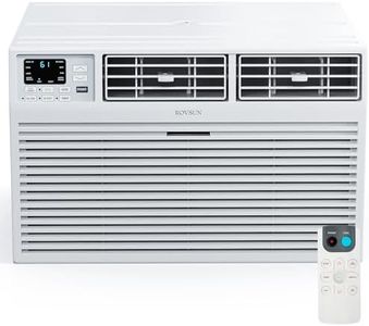 ROVSUN 8000 BTU Through the Wall Air Conditioner with Remote Control, 4-in-1 Wall AC Unit, Heater, Dehumidifier & Fan with Timer for Bedroom, Apartment, Dorm up to 350 Square Feet, 115V