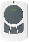 Merlin E148M Four Button Wireless Wall Mount Garage Remote Control (Security+ 2.0 & Security +), myQ App Enabled, Compatible for Merlin & Chamberlain Garage Door Openers - White