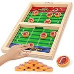 Coogam Fast Sling Puck Game, Wooden