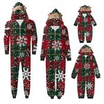 GHMHOJ Family Christmas Pajamas Set-Matching Christmas Print Family Pajamas for Men Women Kids Cute Xmas PJ's Pyjama