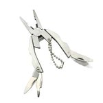 SENTAVIL A Compact Tool for Outdoor Travel, Adventure, Daily Use, and Carrying, the 18-in-1 Stainless Steel Snowflake Portable Multi-Tool, Screwdriver, and Bottle Opener Combination(1pc Silver Color)