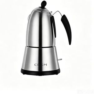 CDKM Electric Moka Pot, 2-4 Cup Espresso Maker