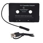 Car Cassette Adapter, ABS Plastic Tape Converter MP3 Player Audio Converter for Car