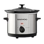 Daewoo 1.5L Slow Cooker | Stainless