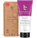 Exfoliating Face Wash & Exfoliating Face Scrub (2 in 1) - USA Made with Natural & Organic Ingredients Facial Scrub, Face Exfoliator Scrub, Exfoliating Scrub, Women and Men Face Wash, Exfoliant Visage